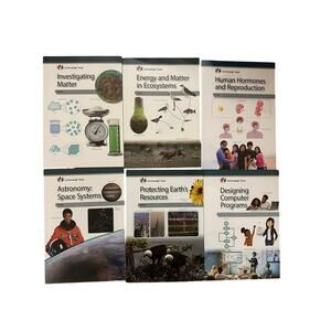 Core Knowledge set/6 textbooks 5th grade homeschool science education readers